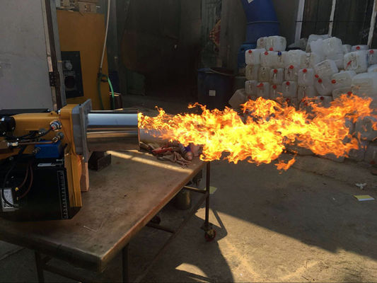 КИТАЙ Полноавтоматическая масляная горелка, чистая масляная горелка ожога с 6 подгонянными соплами поставщик