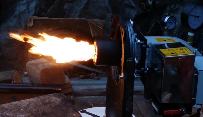 120000 Btu / h Дизельное масло горелка 430 X 450 X 290 миллиметров теплостойкость 0